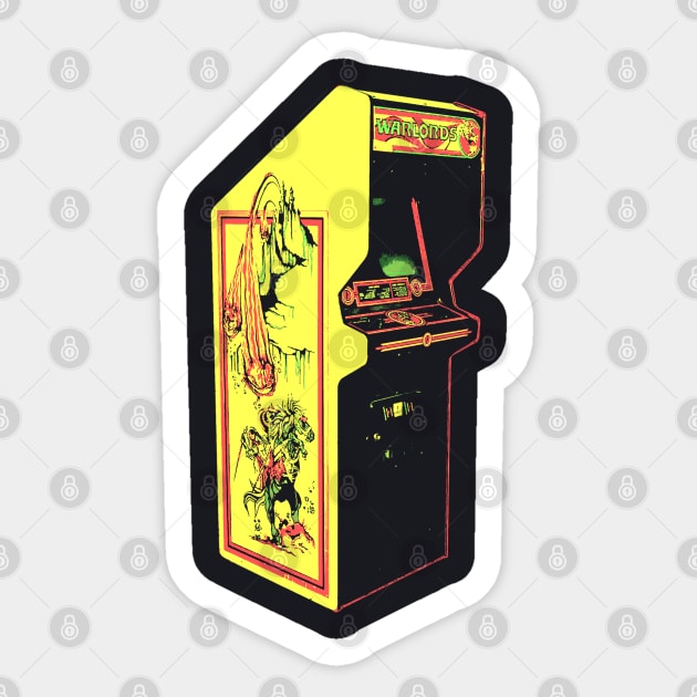 Warlords Retro Arcade Game 2.0 Sticker by C3D3sign